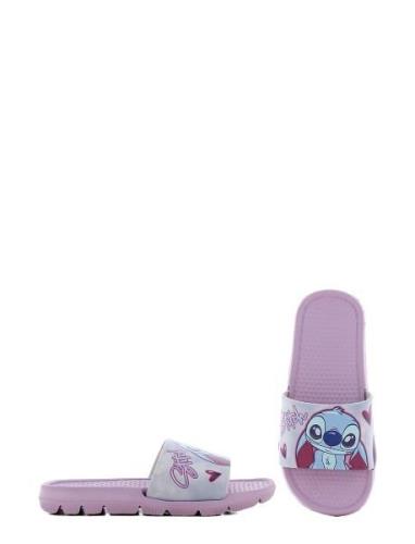 Lilostitch Slipper Slippers Inneskor Purple Lilo & Stitch