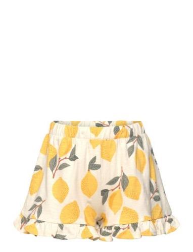 Lindex Shorts With Frill And Aop Multi/patterned