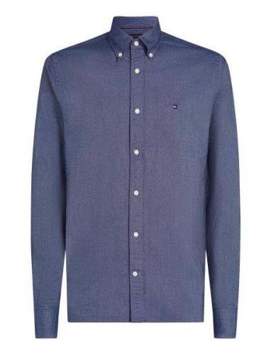 Tommy Hilfiger Solid Heritage Oxford Rf Shirt Blå