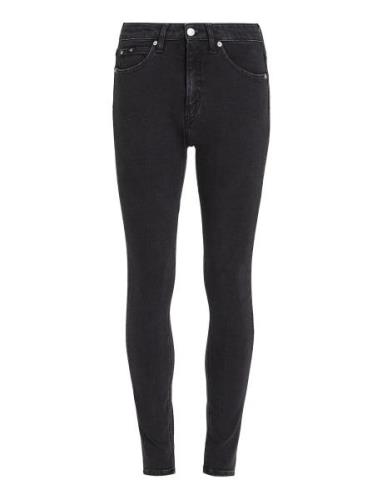 Calvin Klein Jeans Mid Rise Skinny Svart