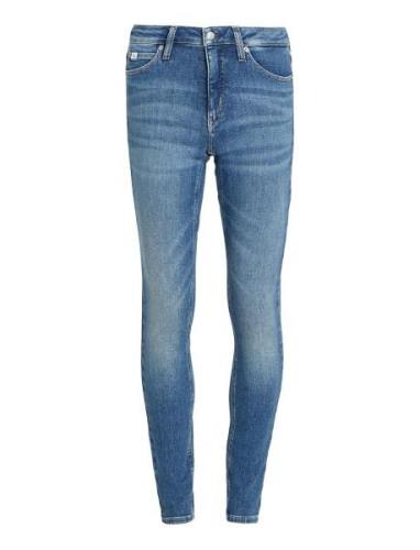 Calvin Klein Jeans Mid Rise Skinny Blå