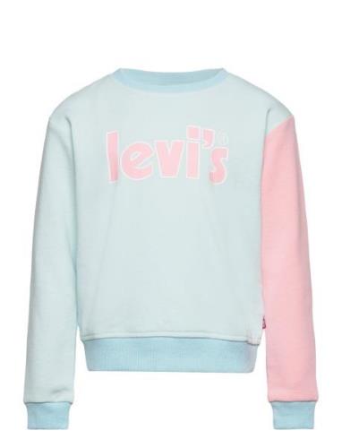 Levi's Meet And Greet Colorblocked Crew Tops Sweat-shirts & Hoodies Sw...