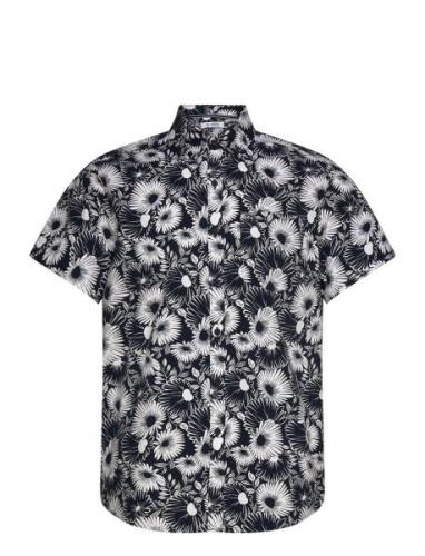 Original Penguin Ss Eco Aop Floral Svart