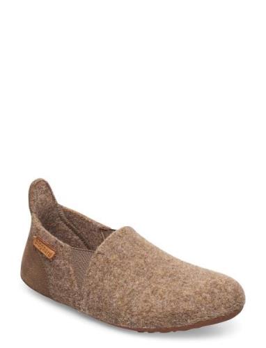 Bisgaard Sailor Wool Slippers Inneskor Brown Bisgaard