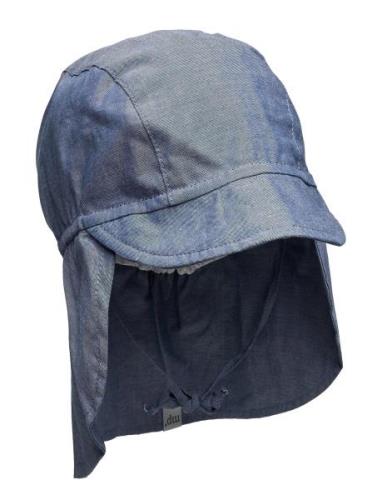 Matti Summer Hat - Neck Shade Solhatt Blue Mp Denmark