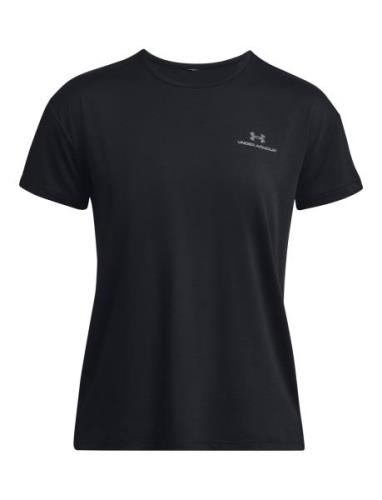 Ua Vanish Energy Ss 2.0 Sport T-shirts & Tops Short-sleeved Black Unde...