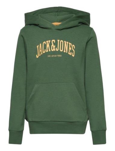 Jack & J S Jjejosh Sweat Hood Sn Jnr Khaki Green