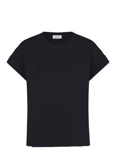Brazilmd Short T-Shirt Tops T-shirts & Tops Short-sleeved Black Modstr...