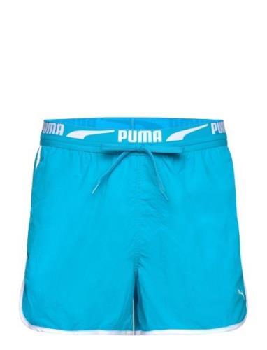 Puma Swim Men Track Short Shorts 1P Badshorts Blue Puma Swim