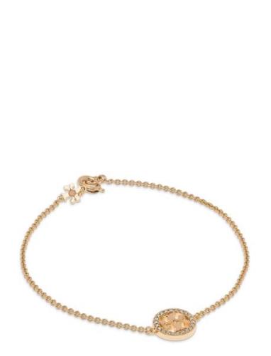 Tory Burch Miller Pave Chain Bracelet Guld