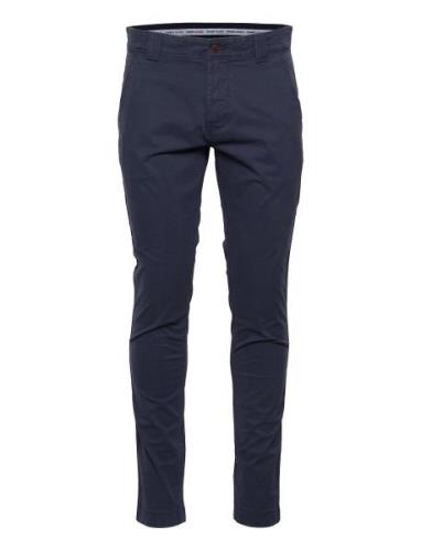 Tjm Scanton Chino Pant Bottoms Trousers Chinos Blue Tommy Jeans