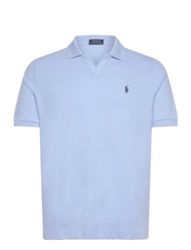 Polo Ralph Lauren Classic Fit Stretch Mesh Polo Shirt Blå