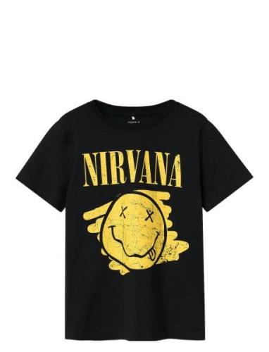 Name It Nkmjiro Nirvana Ss Top Box Bfu Svart