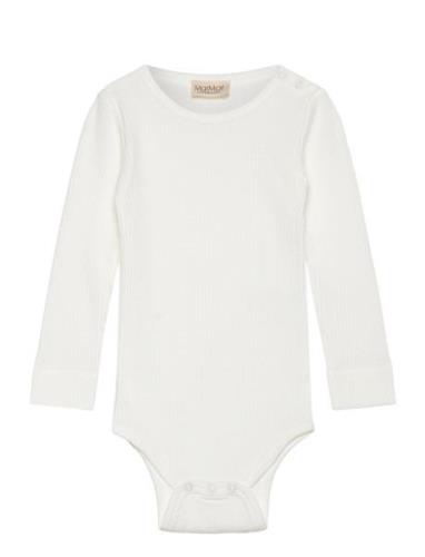 MarMar Copenhagen Plain Body Ls Vit