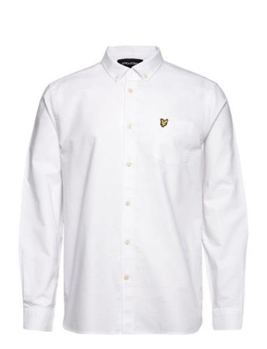 Lyle & Scott Regular Fit Light Weight Oxford Shirt Vit