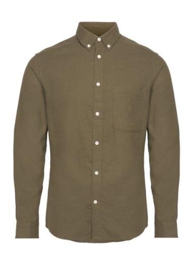 Onsgudmund Slim 1-Pkt Solid Shirt Noos Tops Shirts Casual Khaki Green ...