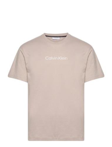 Calvin Klein Hero Logo Comfort T-Shirt Beige