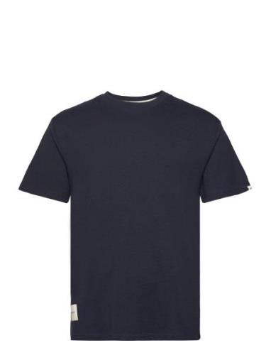 Akkikki S/S Tee Noos - Gots Tops T-shirts Short-sleeved Navy Anerkjend...