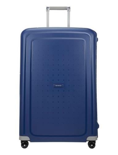 Samsonite S'cure Spinner 81Cm Dark Blue 1247 Blå