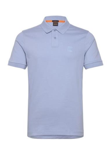 Passenger Tops Polos Short-sleeved Blue BOSS