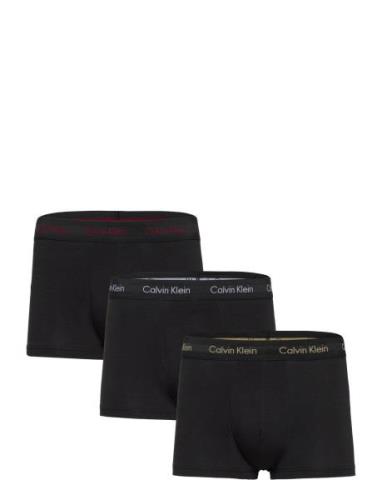 Calvin Klein Low Rise Trunk 3Pk Svart