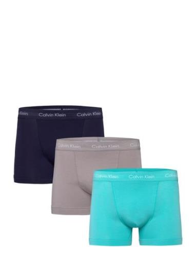 Calvin Klein Trunk 3Pk Blå