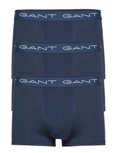 3-Pack Trunk Boxerkalsonger Blue GANT