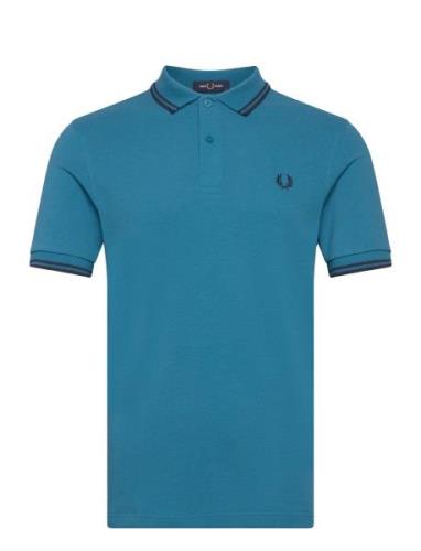 Fred Perry Twin Tipped Fp Shirt Blå