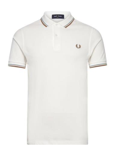 Fred Perry Twin Tipped Fp Shirt Vit