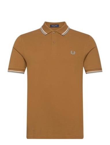 Fred Perry Twin Tipped Fp Shirt Brun