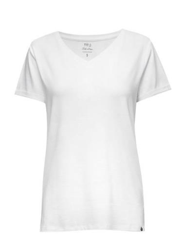 Adele Tee Tops T-shirts & Tops Short-sleeved White Minus