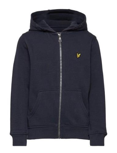 Lyle & Scott Junior Classic Zip Hoodie Blå