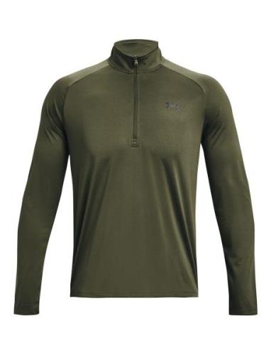 Under Armour Ua Tech 2.0 1/2 Zip Khaki Green