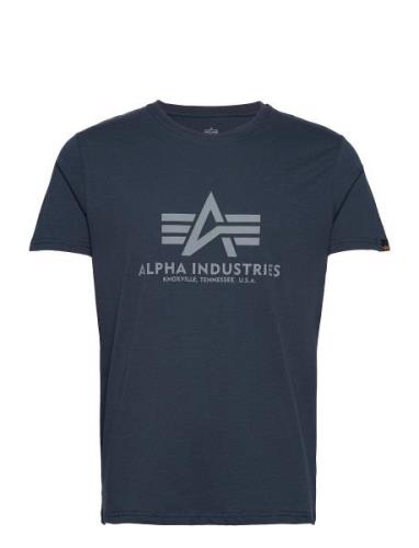 Basic T-Shirt Designers T-shirts Short-sleeved Navy Alpha Industries