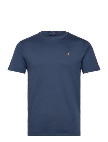 Polo Ralph Lauren Custom Slim Fit Soft Cotton T-Shirt Blå