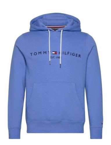 Tommy Logo Hoody Tops Sweat-shirts & Hoodies Hoodies Blue Tommy Hilfig...