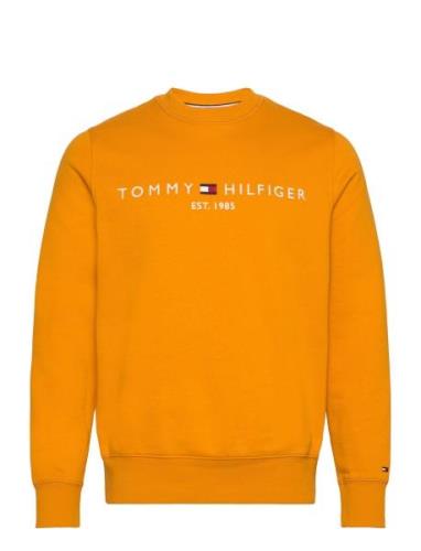 Tommy Logo Sweatshirt Tops Sweat-shirts & Hoodies Sweat-shirts Yellow ...