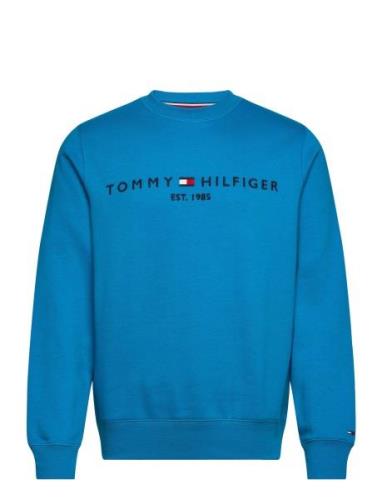 Tommy Logo Sweatshirt Tops Sweat-shirts & Hoodies Sweat-shirts Blue To...