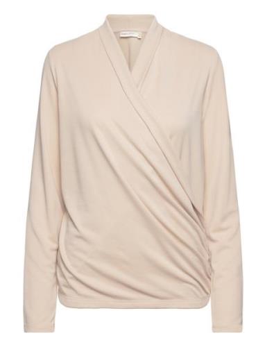 InWear Alanoiw Wrap Blouse Beige