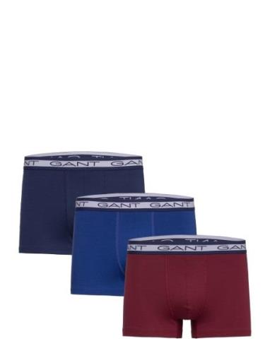 Basic Trunk 3-Pack Boxerkalsonger Blue GANT