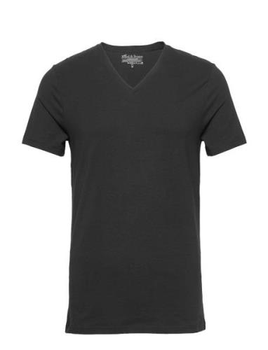 Bread & Boxers V-Neck T-Shirt Svart