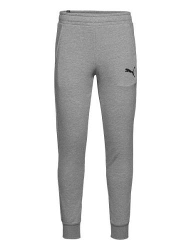 Ess Logo Pants Fl Cl Sport Sweatpants Grey PUMA