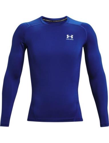 Ua Hg Armour Comp Ls Sport T-shirts Long-sleeved Blue Under Armour