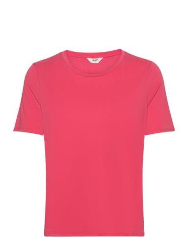 Objannie S/S T-Shirt Noos Tops T-shirts & Tops Short-sleeved Pink Obje...