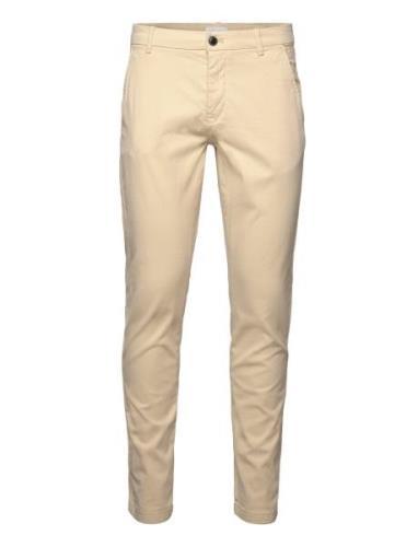 Superflex Chino Pants Bottoms Trousers Chinos Beige Lindbergh