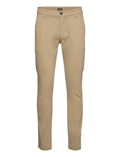 Superflex Chino Bottoms Trousers Chinos Brown Lindbergh