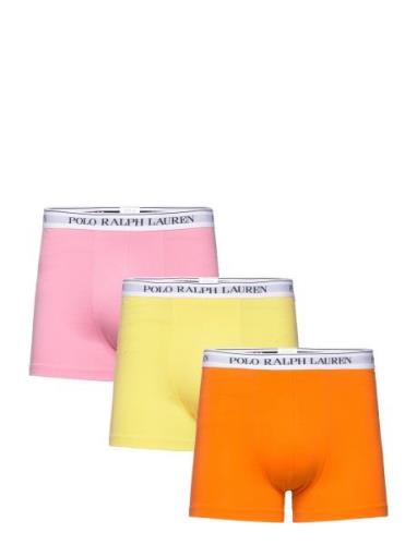 Classic Stretch-Cotton Trunk 3-Pack Boxerkalsonger Yellow Polo Ralph L...