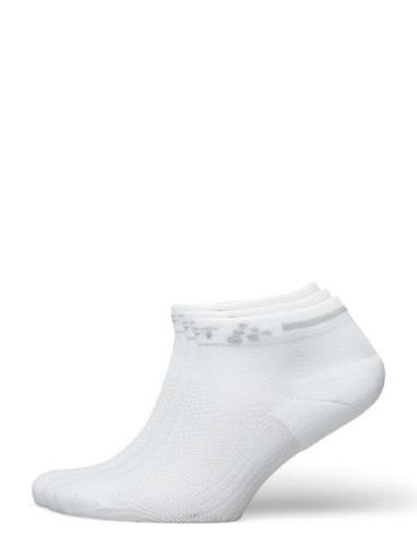 Core Dry Mid Sock 3-Pack Sport Socks Footies-ankle Socks White Craft