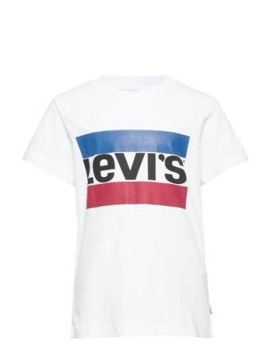 Levi's® Sportswear Logo Tee Tops T-shirts Short-sleeved White Levi's
