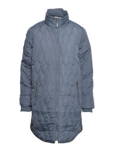 Frbaquilt 1 Outerwear Kviltad Jacka Blue Fransa